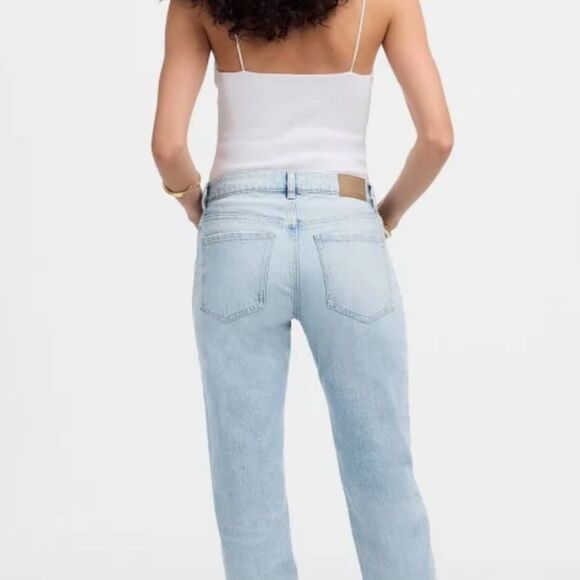 NWT Madewell Jeans The Dean Easy Straight Jean 23 - Picture 4 of 14